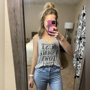 Just a small town girl tank